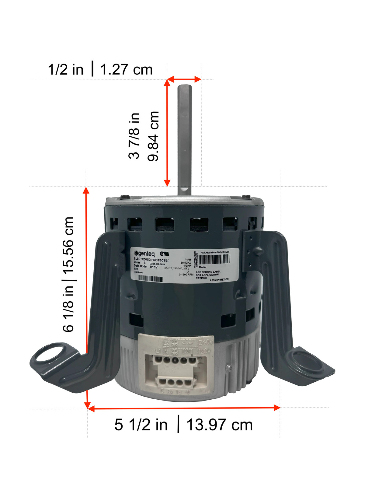 5SME39HXL3020 GE Genteq Blower Motor ECM 3.0 1/2 HP