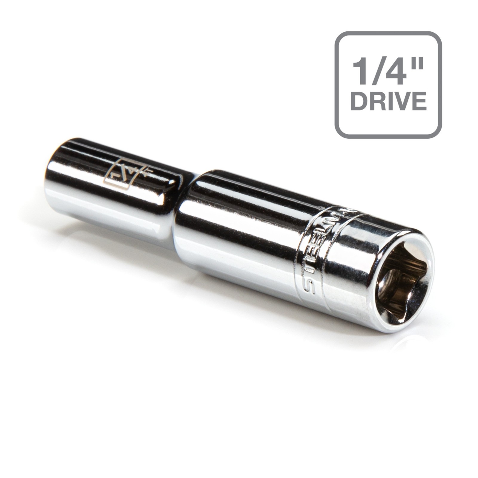 Steelman Pro 1/4-Inch Drive 1/4-Inch Deep 6-Point Socket, 78404