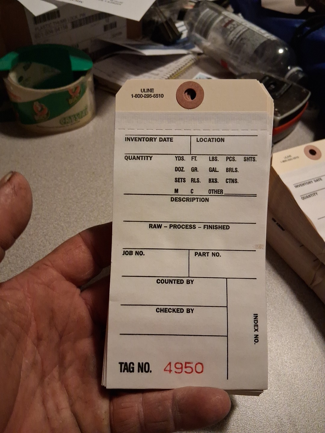 inventory tags