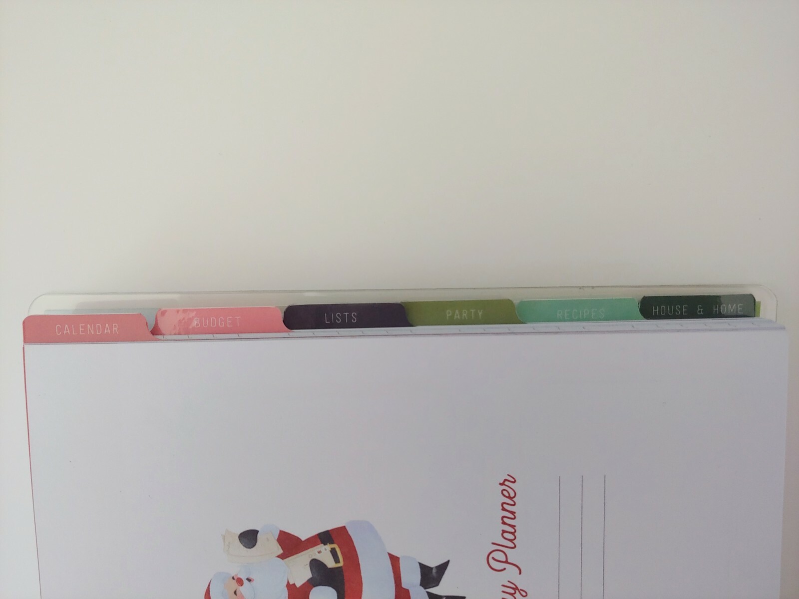 Recollections Holiday Keepsake Planner 3 Month Undated Christmas Lists