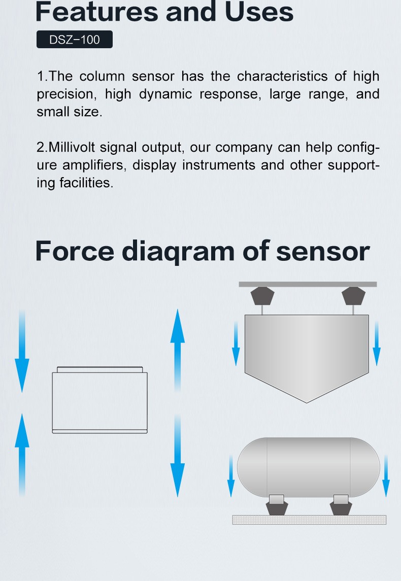 DAYSENSOR High Precision Load Cell Sensor,Micro Button Type for 3C Test（Z100）