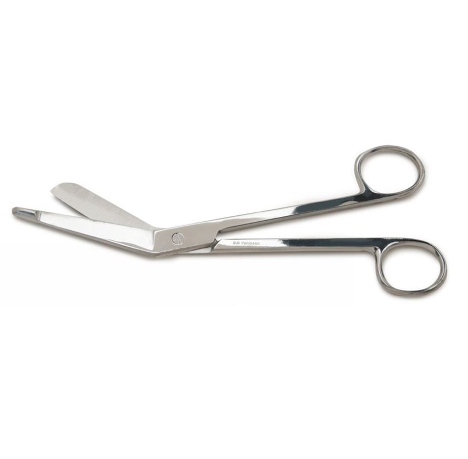 Grafco Bandage Scissors 4.5 Medical Surgical Instrument Stainless Steel Angled