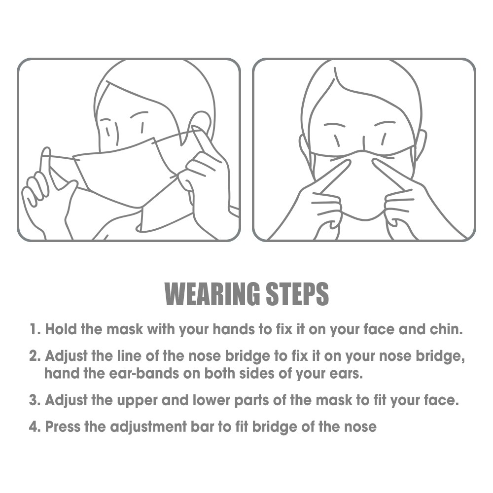 [For KID] 50 PCS Stylish Disposable Face Mask 3-Ply Non-Medical Cover – Space