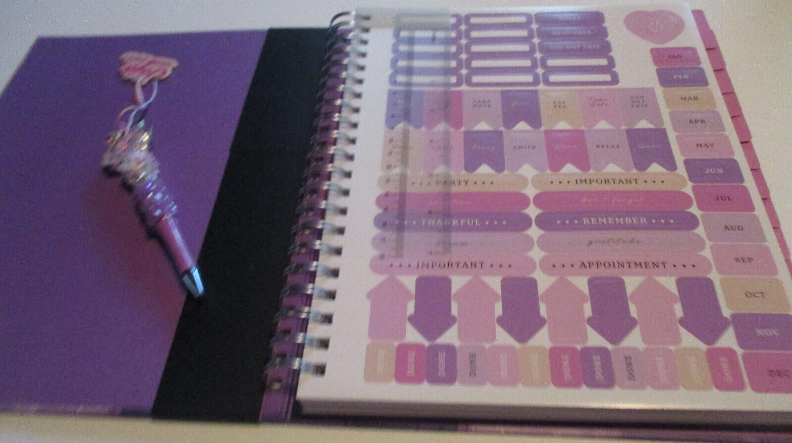 Pembrook Gratitude Planner & Pen Women GIFT SET Stickers Journal Diary Health