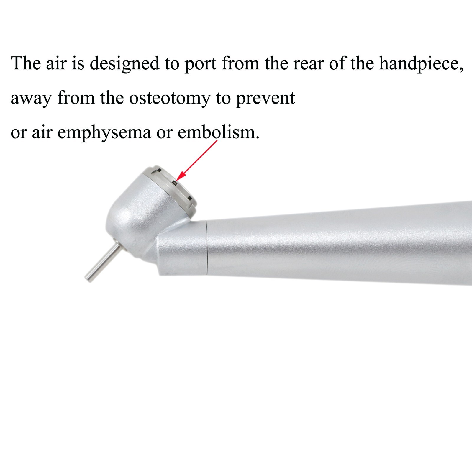 BEING Dental 45 Degree Surgical Handpiece Air Turbine 4 Hole NSK Kavo Coupling
