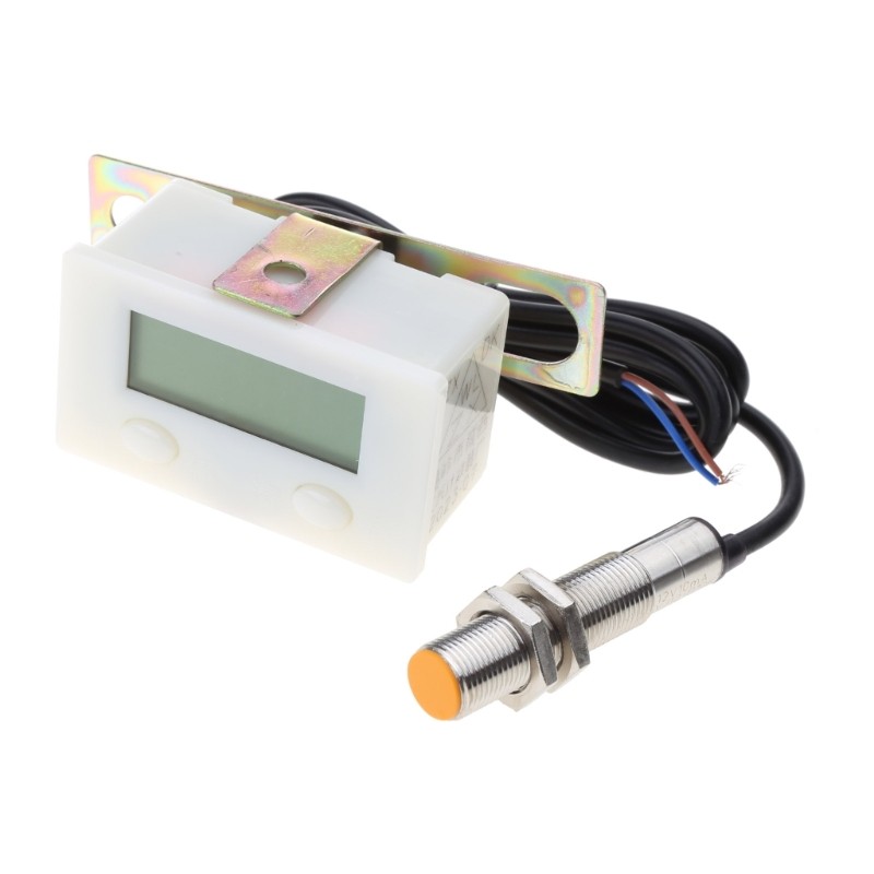 Induction Counter, Metal Sensor with 5-Digits Large-Screen LCD Digital