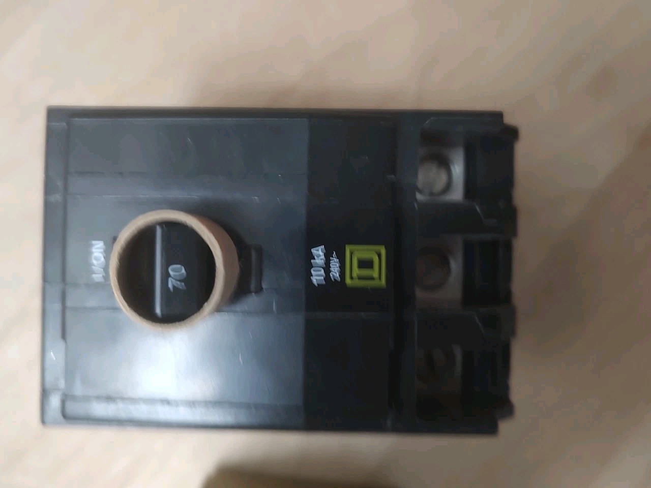 NEW Square D QO370 Type QO Plug-In Miniature Circuit Breaker 70 A 3 Pole 240 V