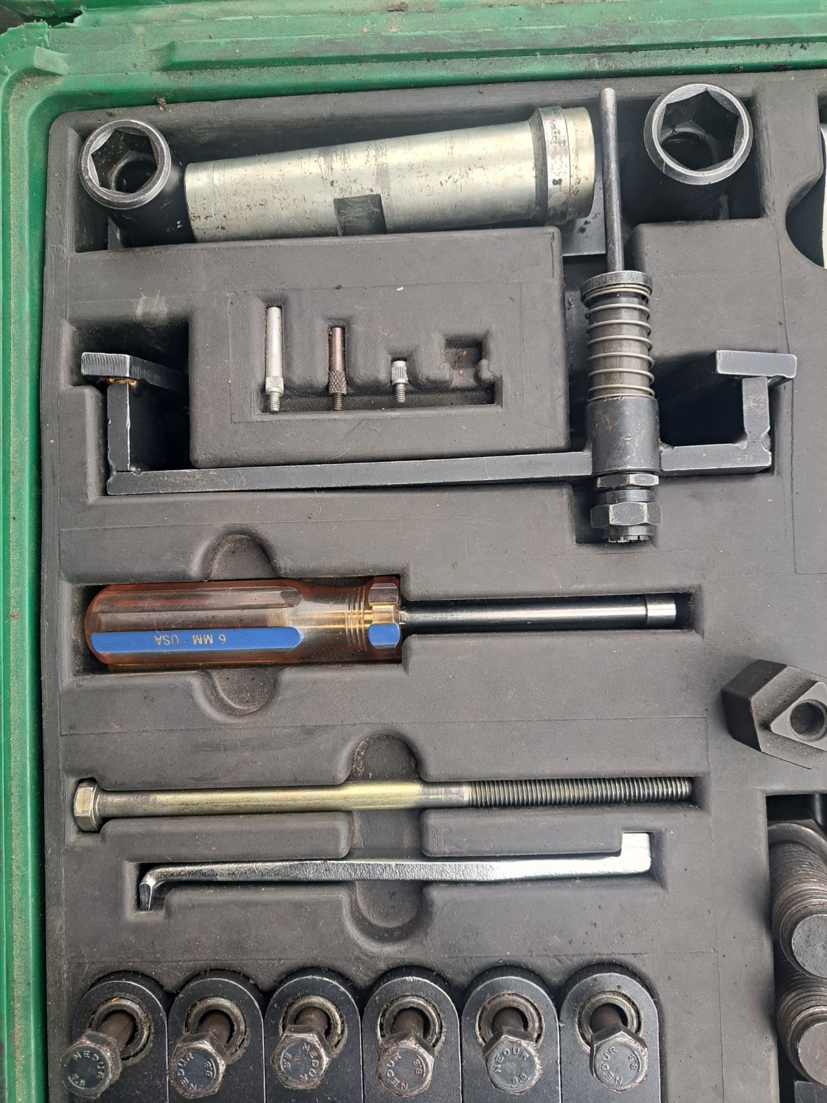 Caterpillar Cat U-6680 Fuel System & Valve Setting Tool Kit Tune Up 3116