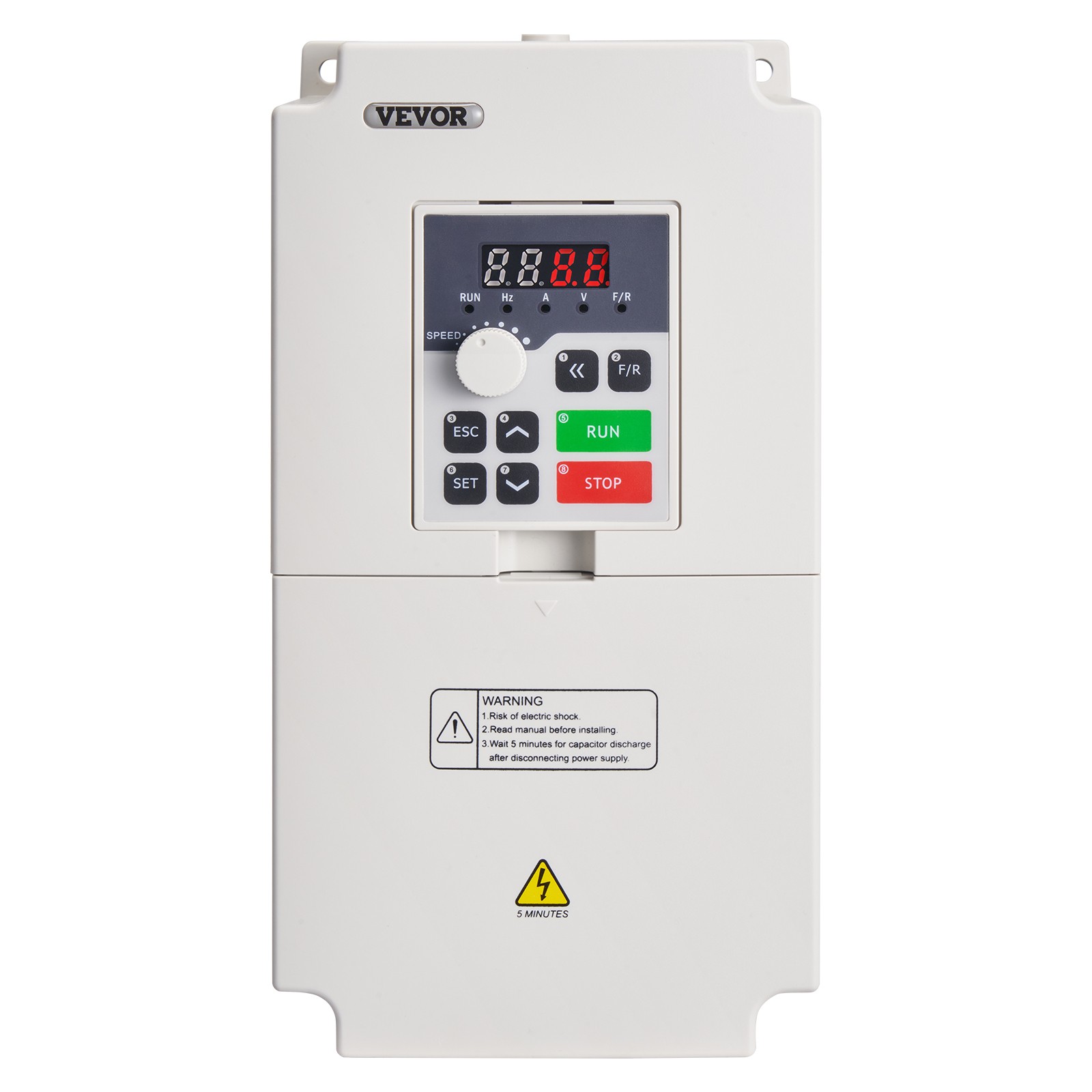 VEVOR 4KW 220V 5HP RS485 Variable Frequency Drive Converter VFD Inverter+Cable