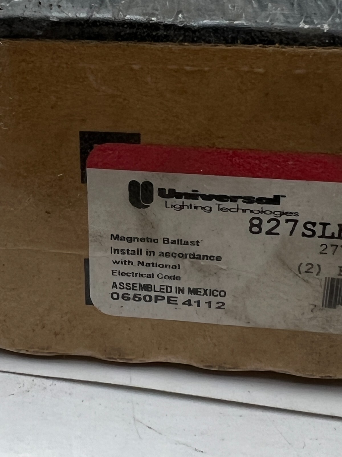 Universal Lighting 827-SLH-TC-P 277V 2 Lamp Slimline F96 F72 T12 Ballast