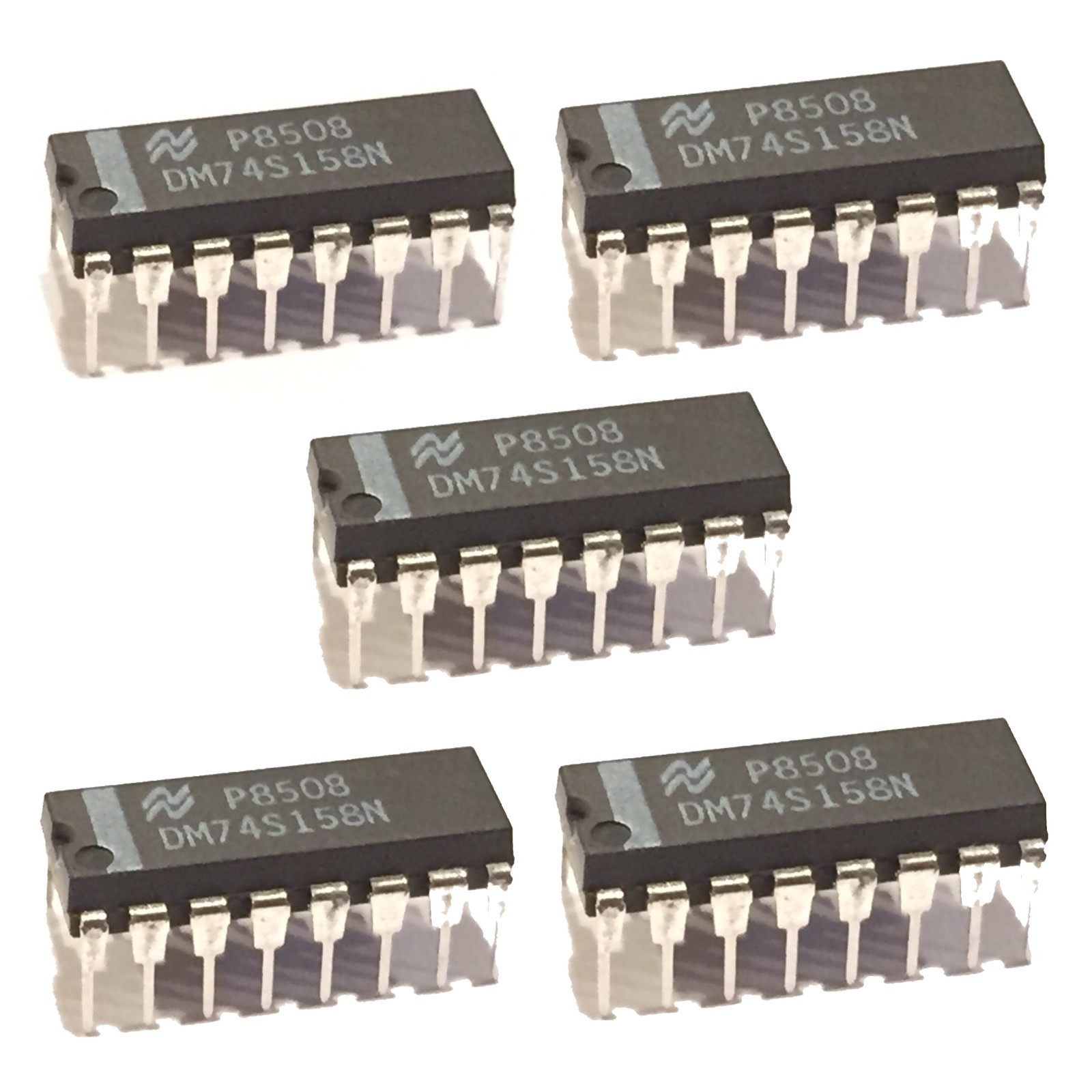 NATIONAL DM74S158N 16-Pin Dip Integrated Circuit 74S158 Quantity-5 IC