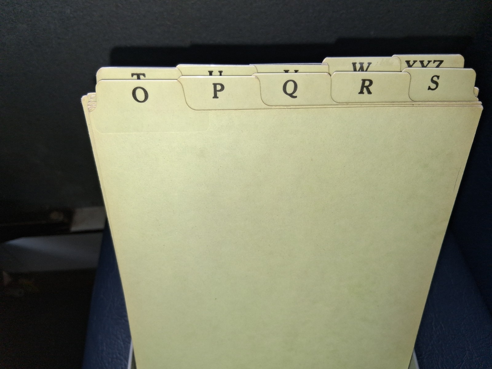 Vintage Nebs 944 Posting File For Forms Up To 6 1/2 x 9 1/4″ With 25 Cards