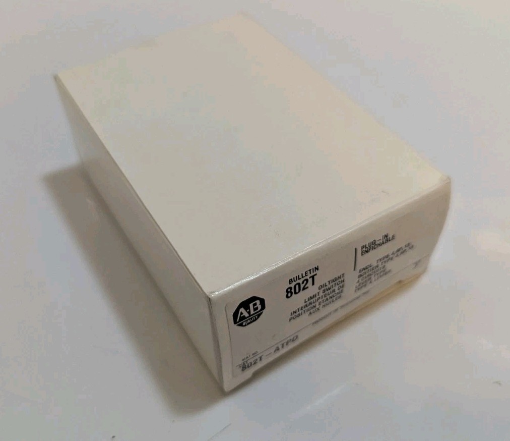 New Allen Bradley 802T-ATPD OilTight Limit Switch Series J NIB