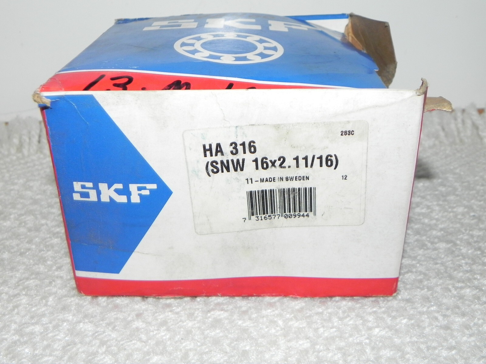 SKF HA 316 Adapter Sleeve Assembly SNW 16×2.11/16 SNW 16×2-11/16