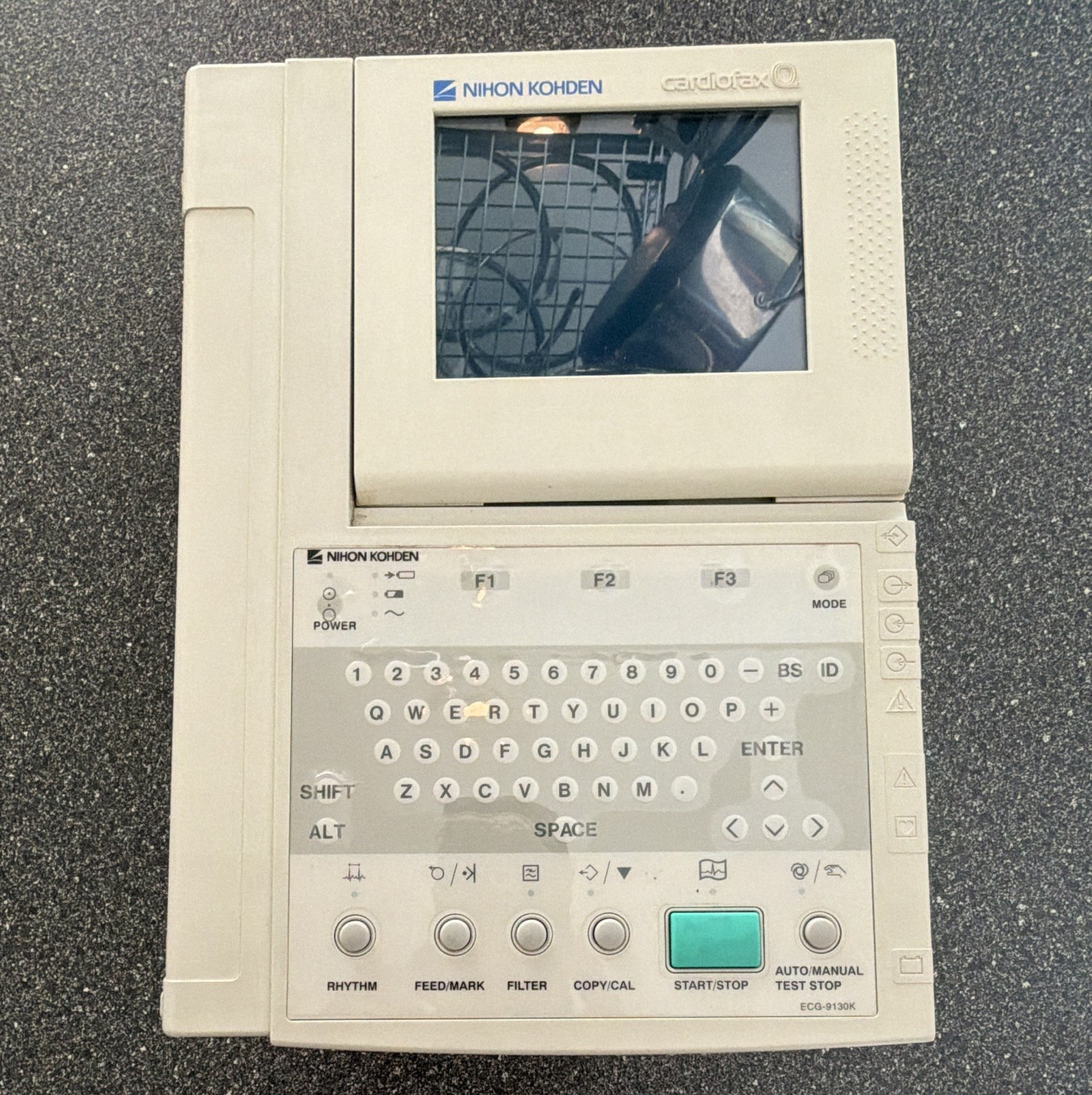 Nihon Kohden Cardiofax Q ECG-9130K Electrocardiograph Resting Printer