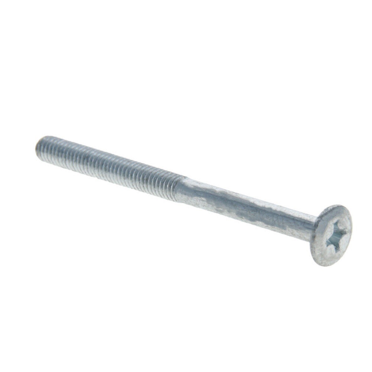 5Pcs M6 Flat Head Cross Recessed Screws Half Thread Length 65/75mm Blue White
