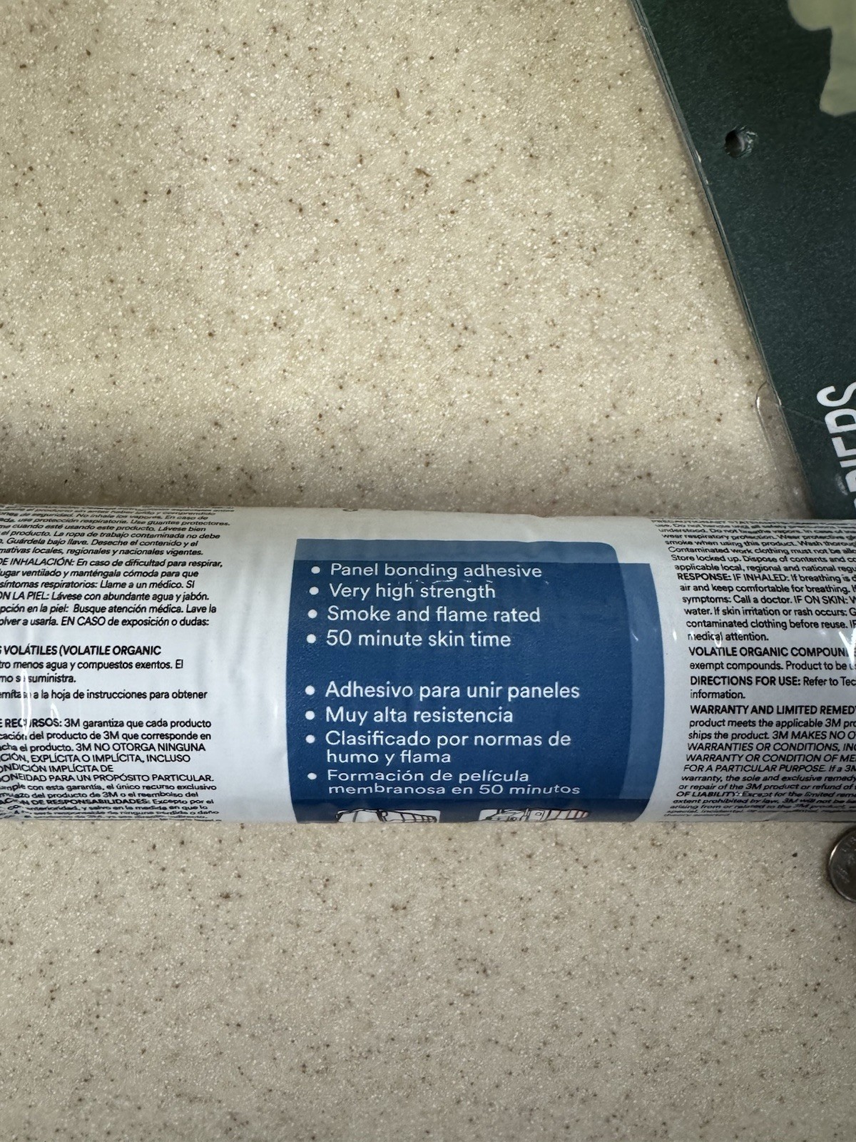 3M 560 Polyurethane Adhesive Sealant White 600ml Sausage Pack Marine RV Waterpro