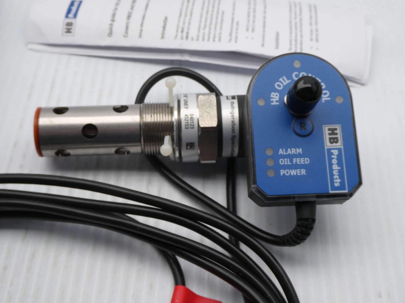 Parker HBOC/C-7 1 – 1/8″ UNF Oil Level Control Sensor 24VDC