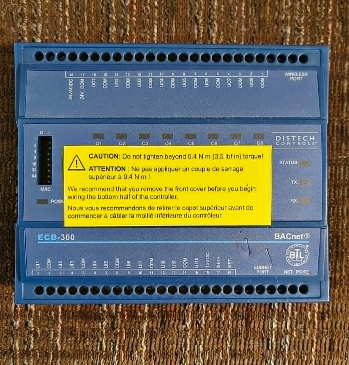 Distech ECB-300 Controller | Value Controls Brand new, Untested.