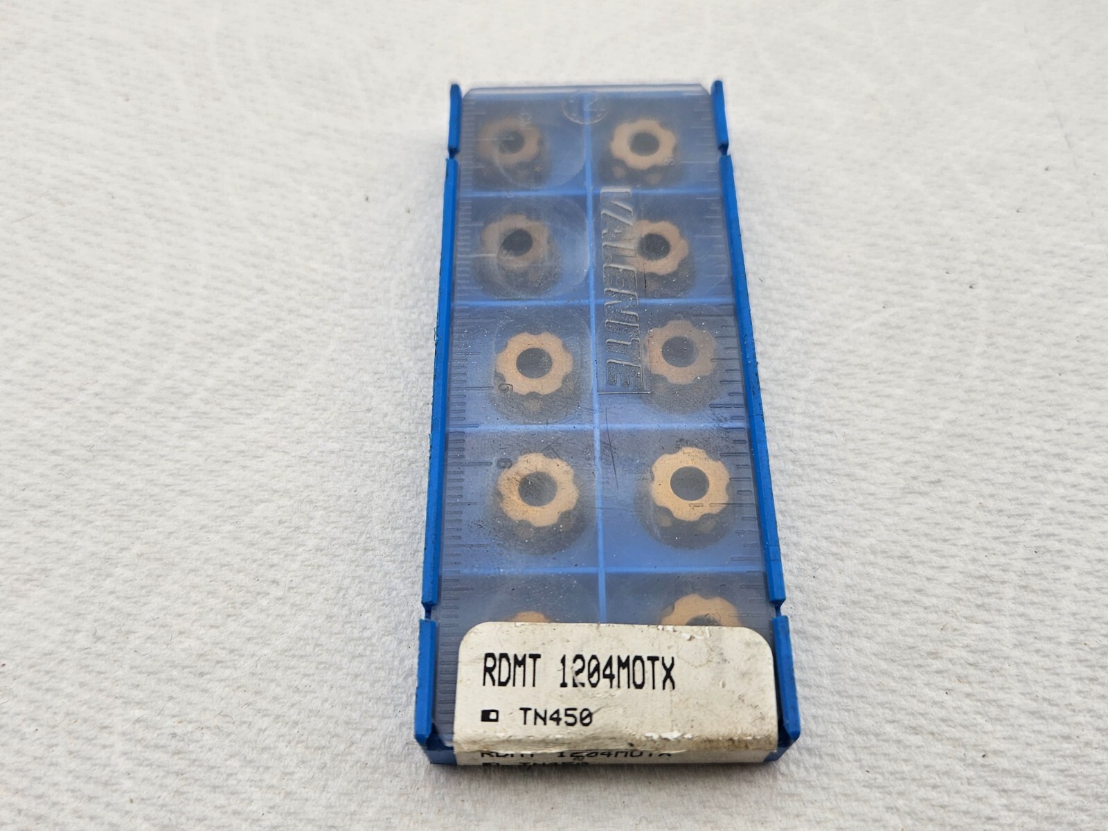 Valenite RDMT1204 M0TX TN450 Carbide Milling Inserts TN 450 (Qty of 10)