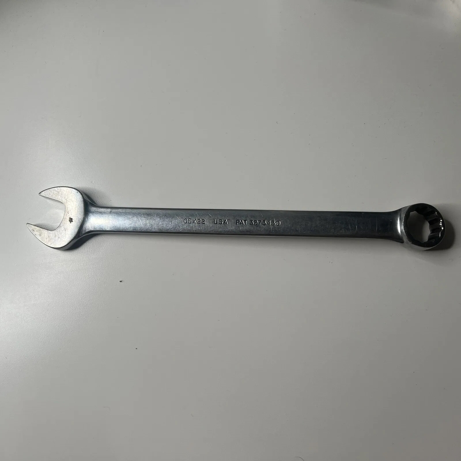 Snap On 11/16″ 12-Point Standard Combination Wrench OEX-22 USA