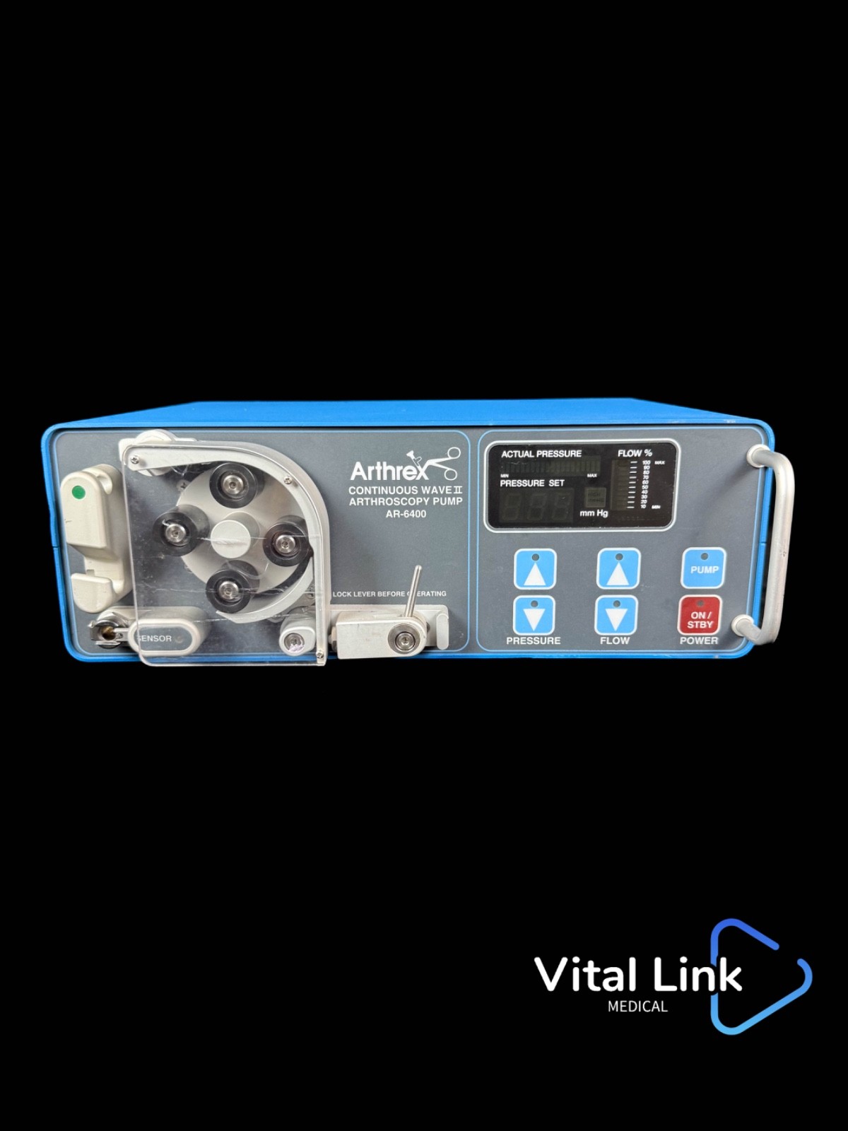 Arthrex Continuous Wave II Arthroscopy Pump Ref AR-6400 DOM 11/2003