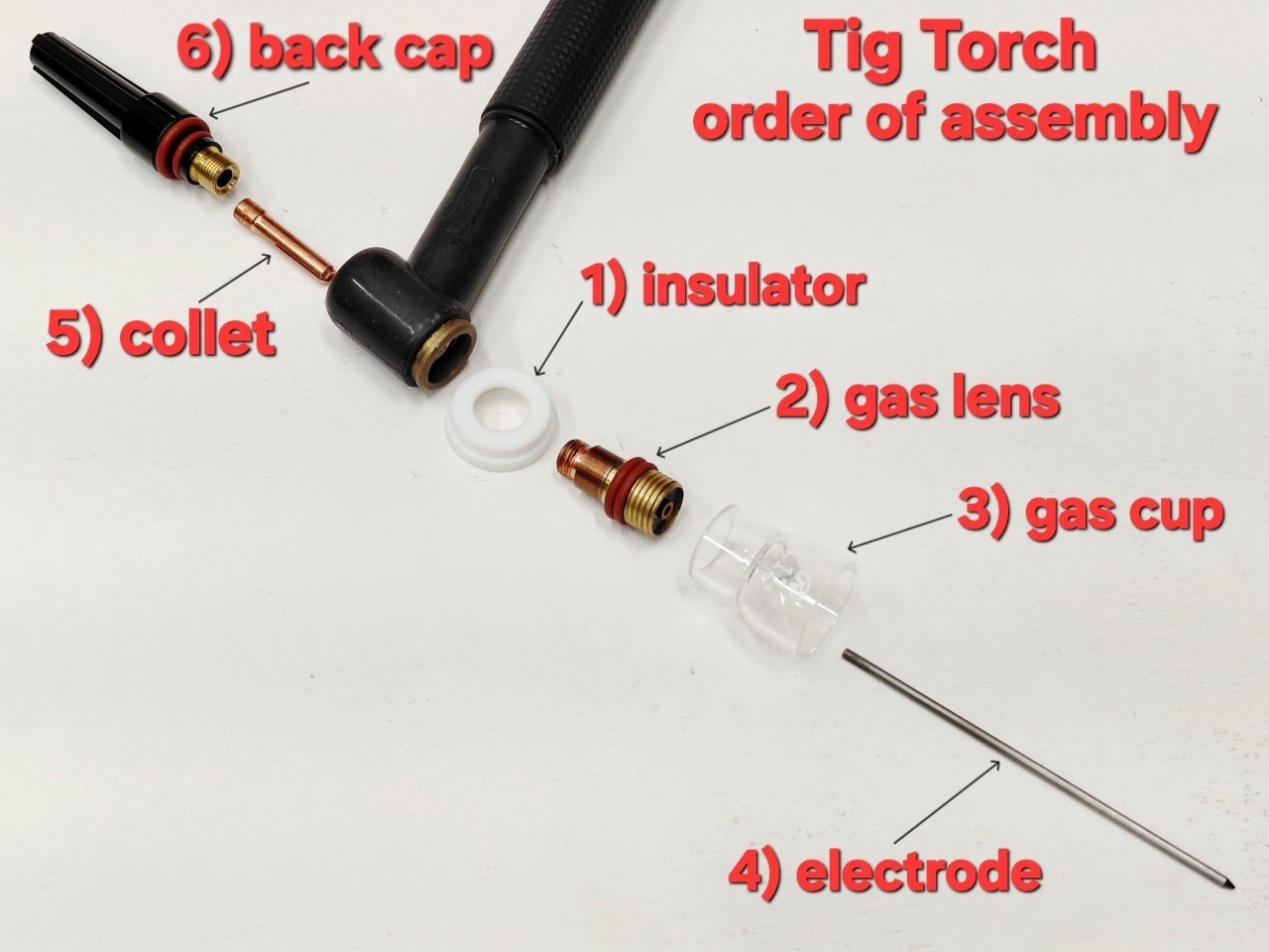 CK17 Tig Torch CK17-12-RSF RG + Dinse 35 Plug & More for Primeweld Everlast AHP