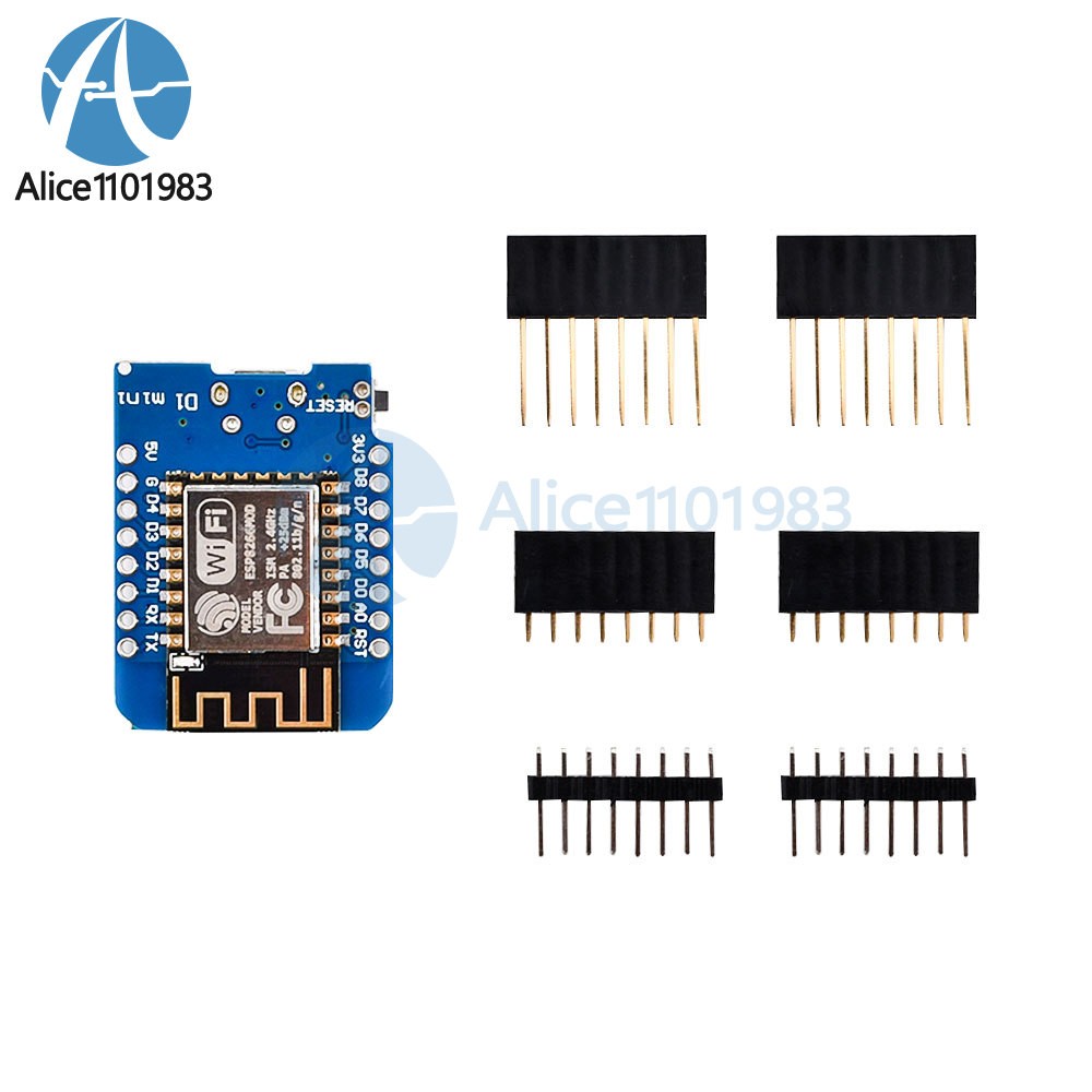 1-20PCS WeMos D1 Mini WiFi Development Board ESP8266 ESP12 NodeMcu Lua