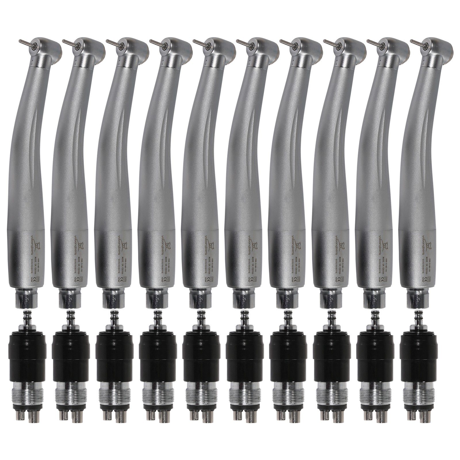 10 NSK Style Dental standard High Speed Handpiece Quick Coupler 4 Hole YBNK4 Juz