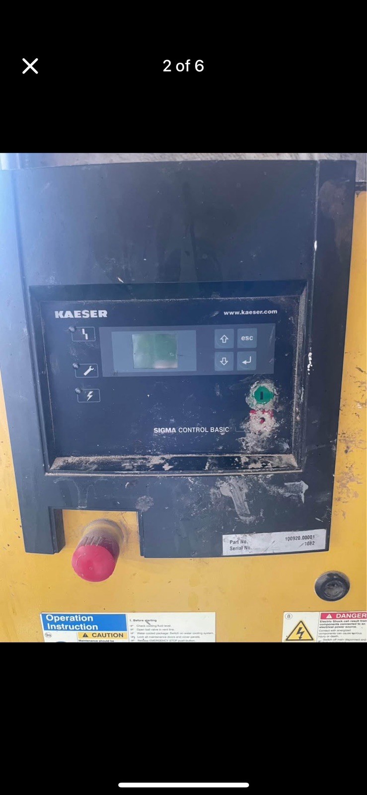 Kaeser Screw Air compressor With Dryer