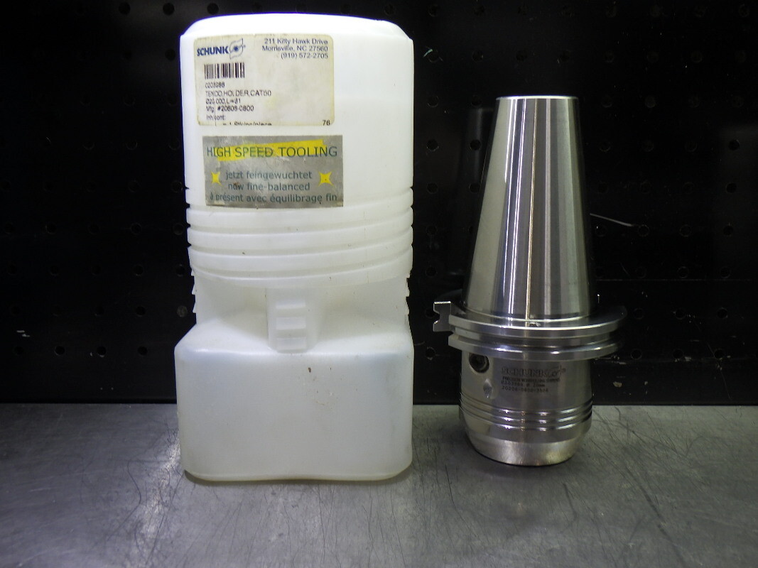 Schunk Tendo Platinum CAT50 20mm Hydraulic Holder 3″ Pro 0203986 (LOC2233A)