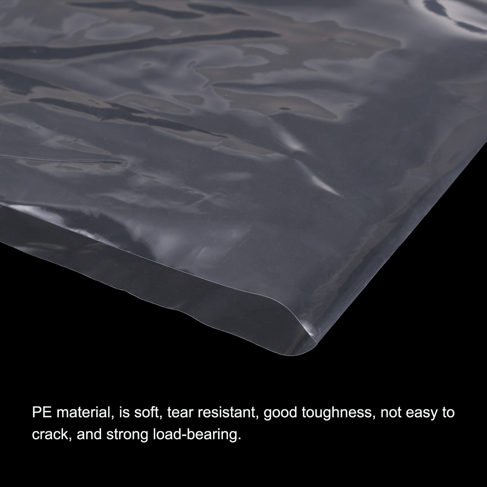 30 Pcs Clear Flat Open Plastic Poly Bags 24×35 Inch 1.6 Mil Packaging Bags