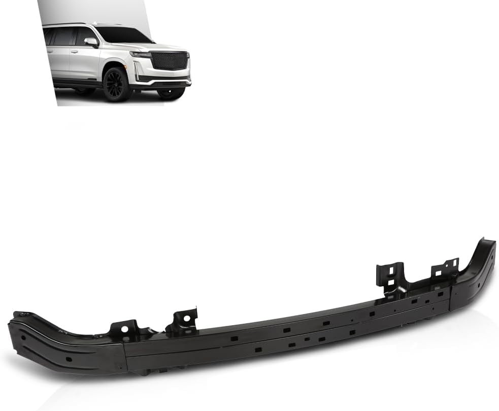 Black Front Bumper Reinforcement 2021-2024 Escalade Suburban Tahoe Yukon