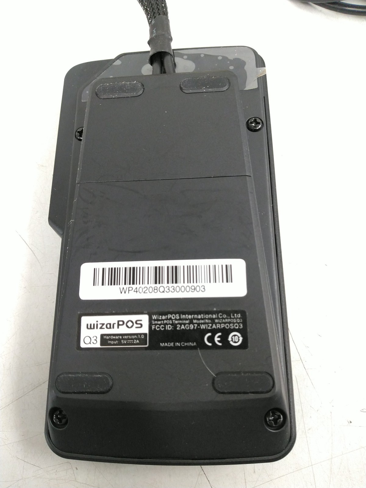 Dejavoo WIZARPOS Q3 mobile POS Terminal Factory Reseted OpenBox WP40208Q33000903