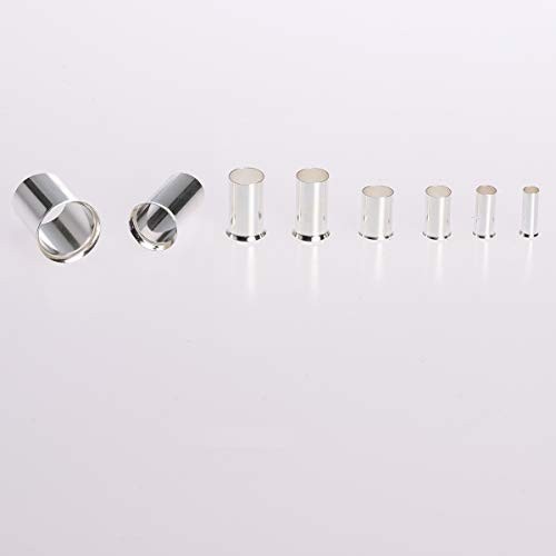 300Pcs 12 10 8 6 4 2 1/0 2/0 Wire Ferrule Tinned Copper Crimp Connector Electric