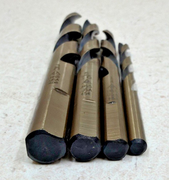 Aligning Reamer and Drill Kit, 8 Pieces, High Speed Steel, Gold Bowmalloy 20990