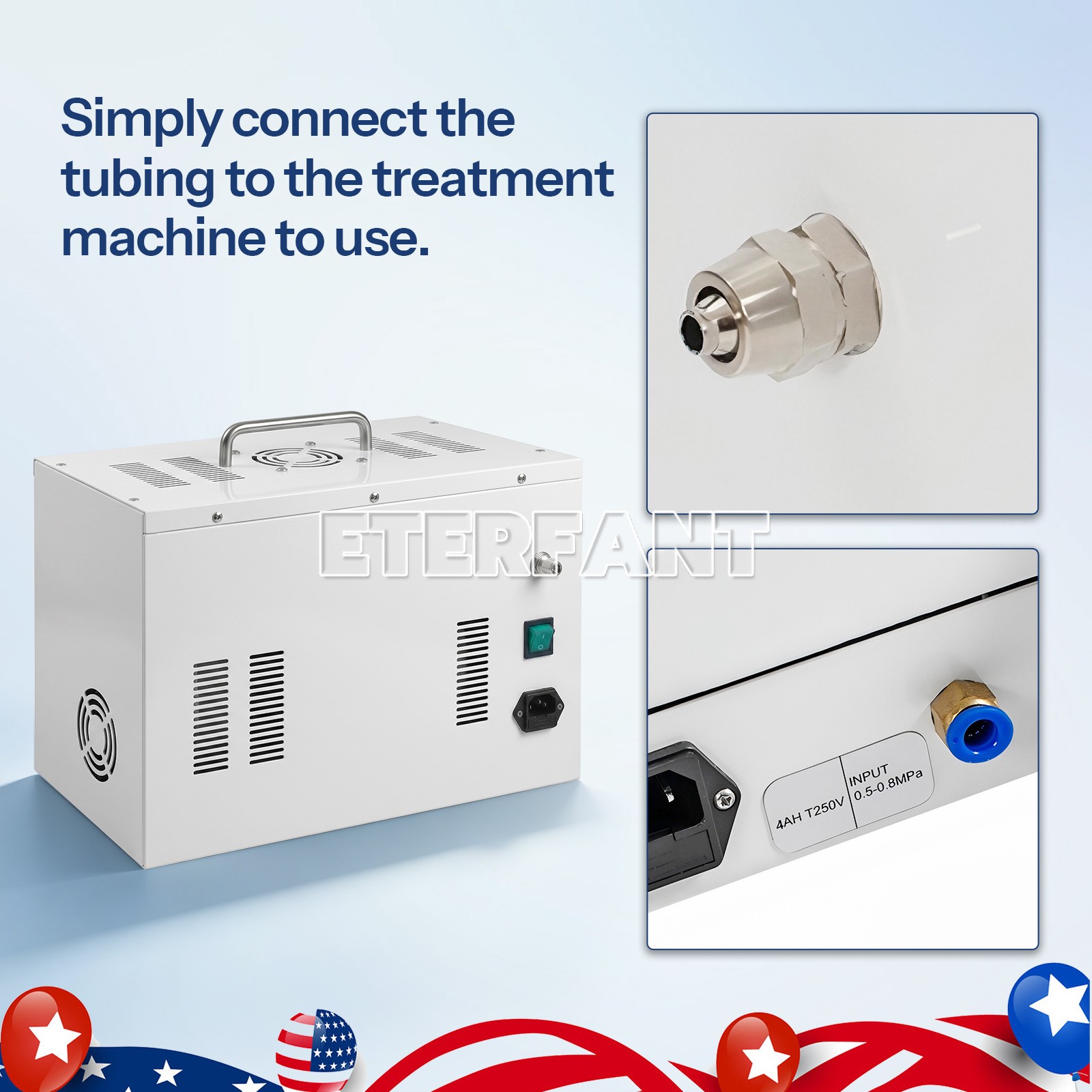 Air Compressor Silent Oil-Free Work for Dental Mobile Delivery Unit GU-P302S