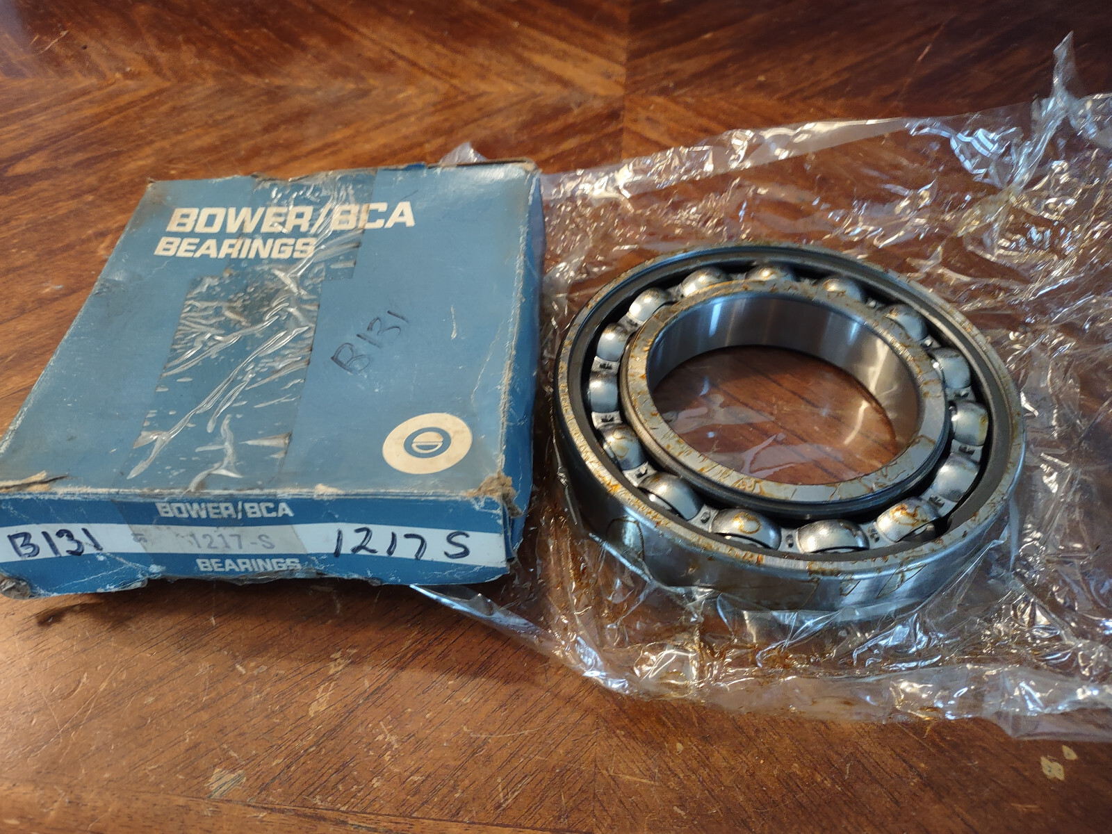 New Genuine Bower BCA 1217 1217-S Roller Ball Bearing NOS OEM
