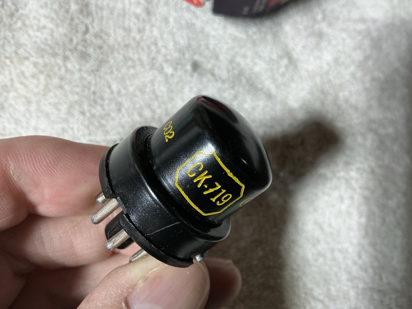Rare NOS Raytheon germanium diode CK-719 assembly Vacuum Tube 1N67 DODES W/BOX