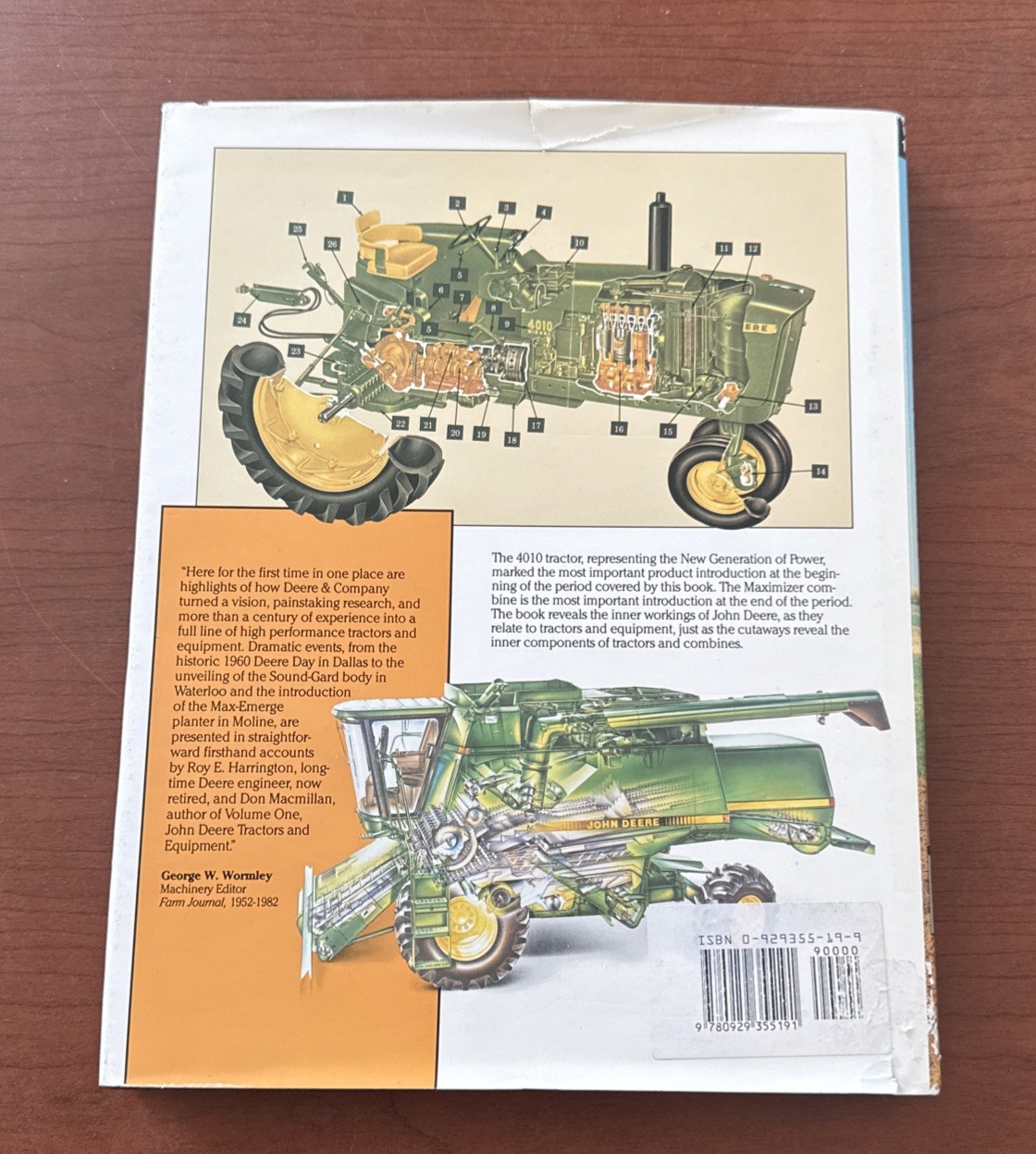John Deere Tractors and Equipment Volume Two Hardcover Book 1960-1990