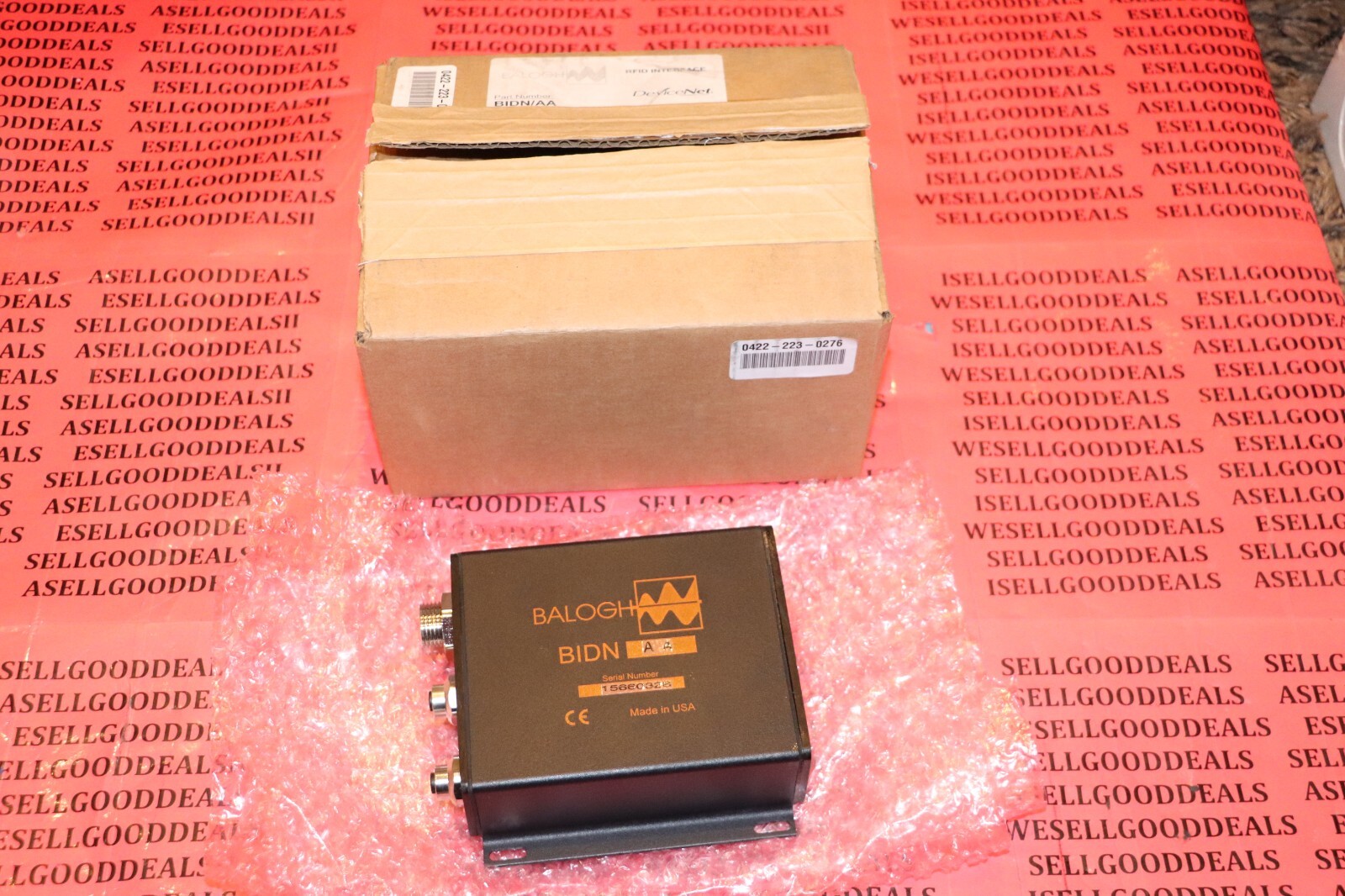 Balogh BIDN/AA Dual Channel Device Net Interface BIDNAA New