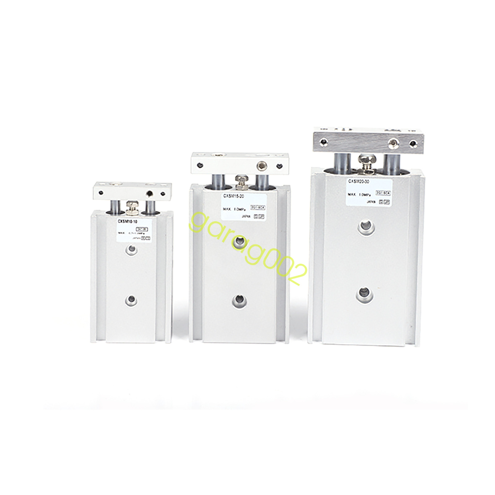 SMC CXSM32-20 Dual Action, 20 MM Stroke, Actuator, Cylinder, 32 MM BORE,
