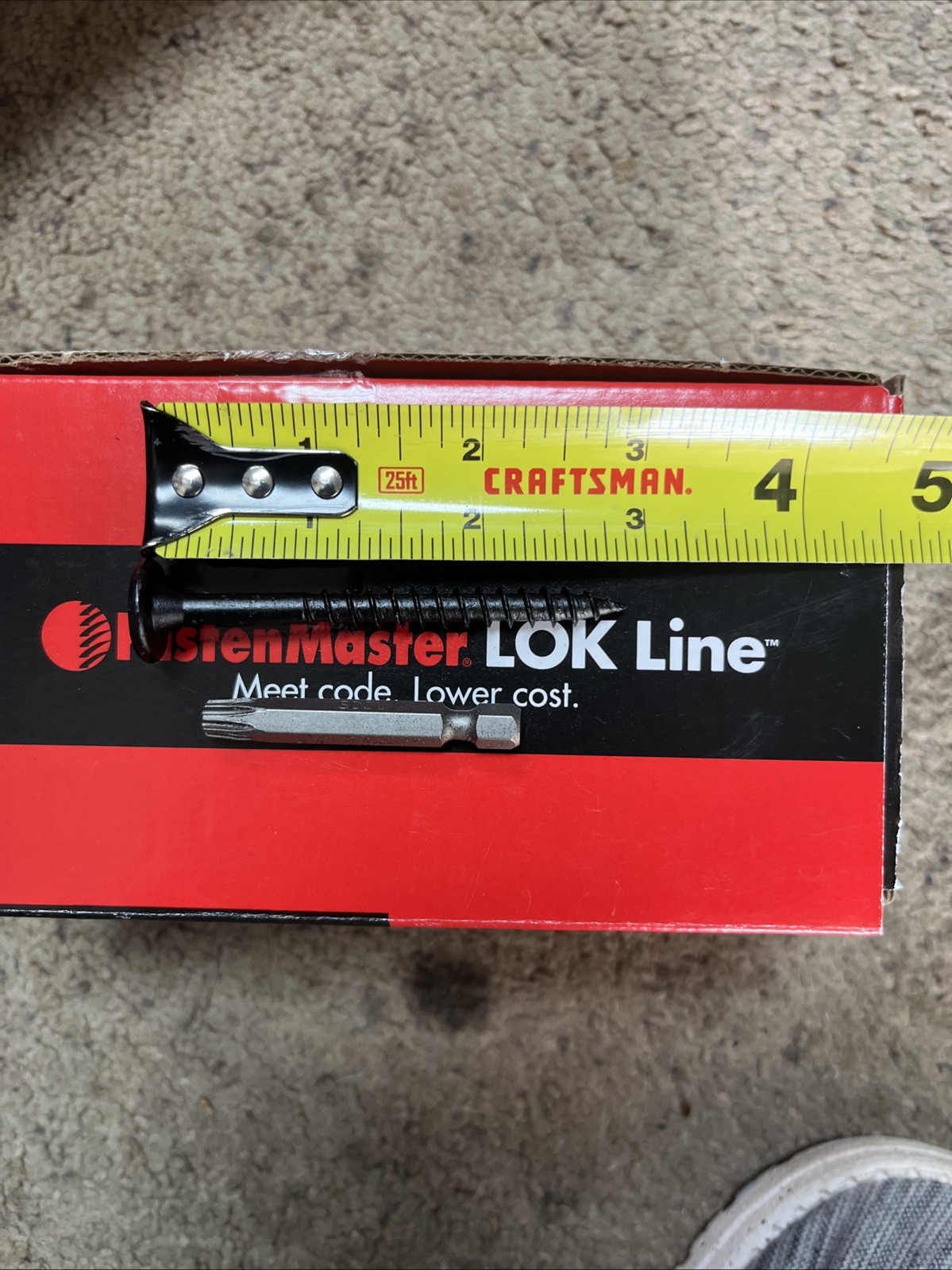 FastenMaster HeadLok 2-7/8 In. Structural Wood Screw (50 Ct.) FMHLGMTT278-50
