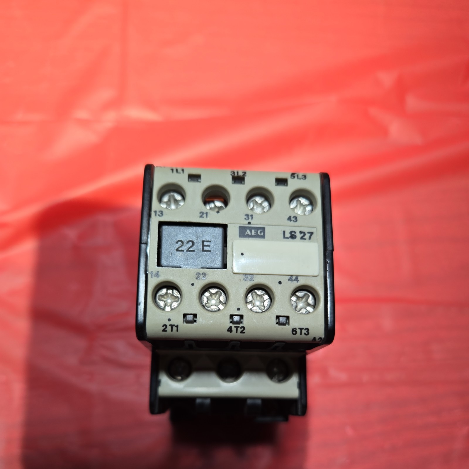 AEG Type LS 27 3-Pole Contactor, 600VAC 40A, LS27.22, LS27