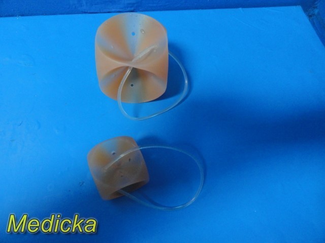 Lot of 2 Bioteque Silicone Cube Pessary CU45D #5 & CU75D #9 | With Drain ~ 38825