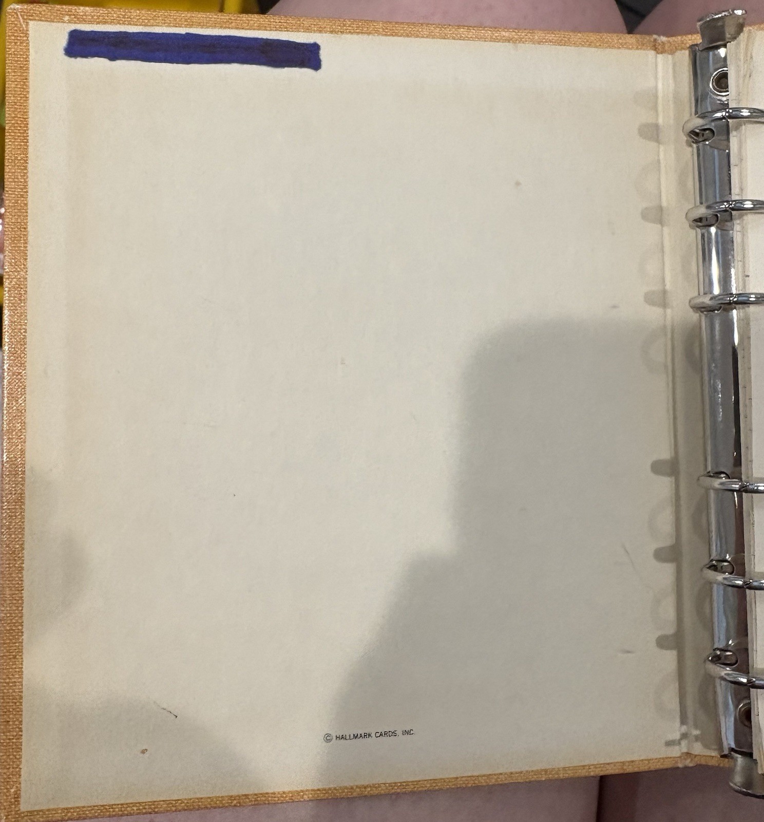 Vintage Hallmark Koala Address Book 3 Ring Binder Loose Leaf Friendship