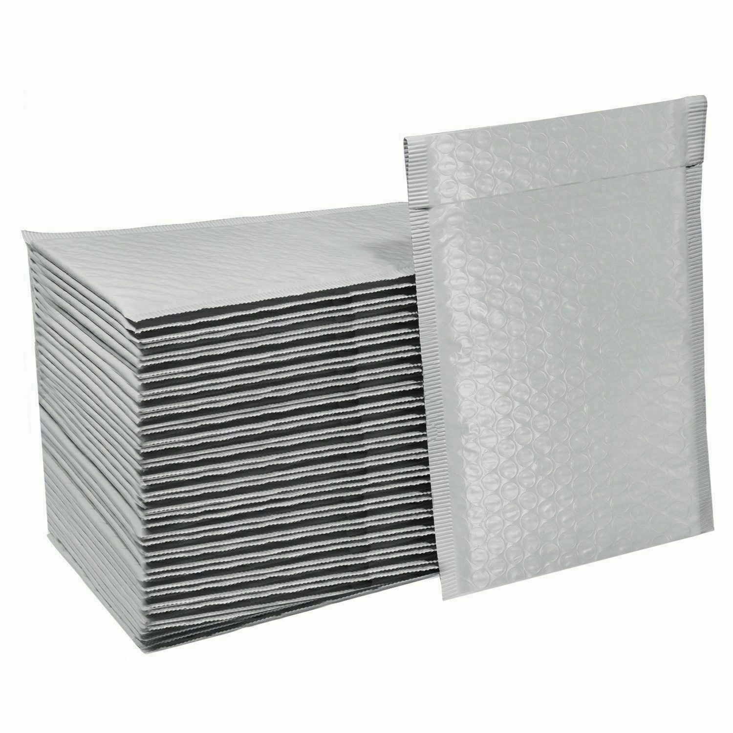POLY WHITE BUBBLE MAILERS MAILING SHIPPING PADDED BAGS ENVELOPES #000#00#0