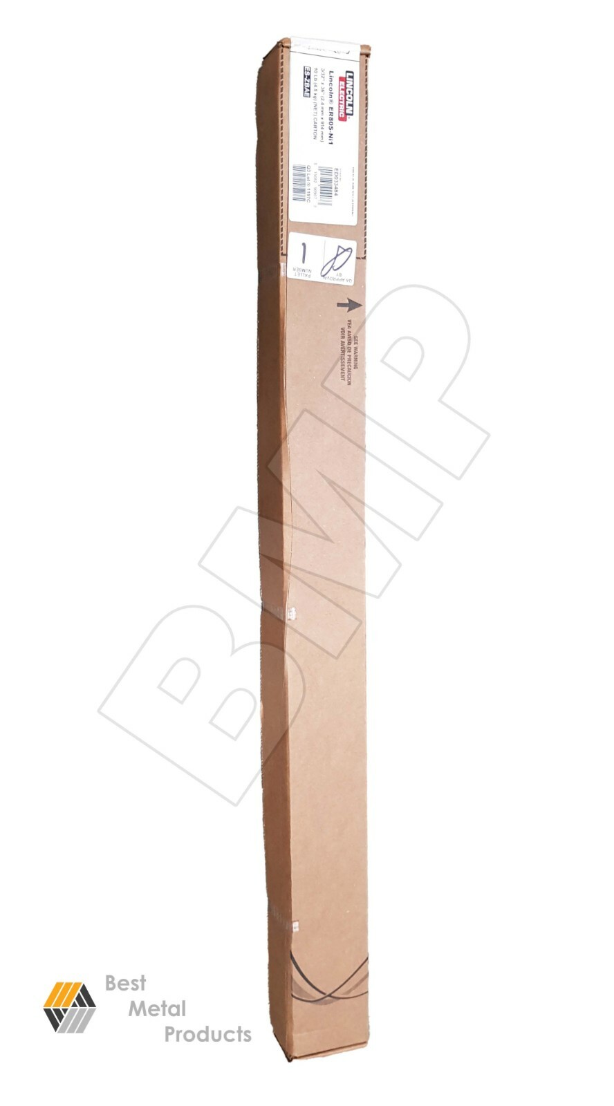 NEW 10lbs. Tube Lincoln ER80S-Ni1 Mild Steel Welding Filler Rod 1/8″ 3.2mm 106