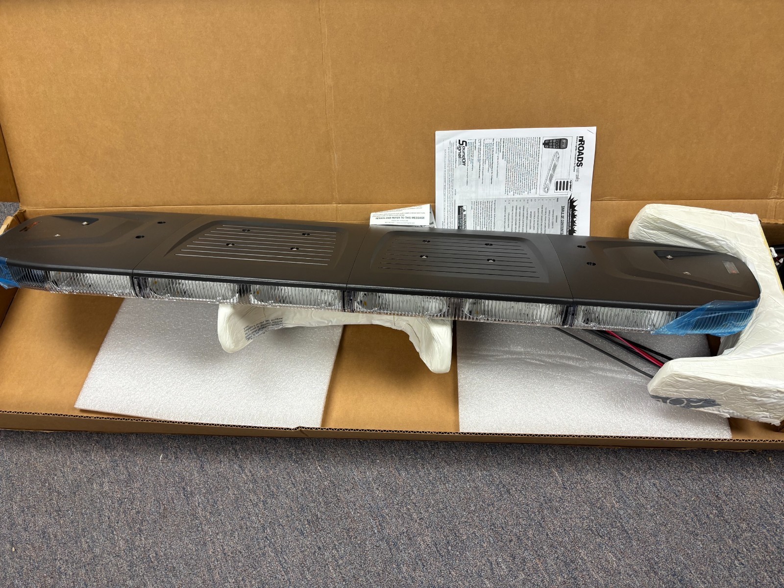 SoundOff NROADS A/W 48″ Light Bar with Connect N Go System. ENRLB01LB9-0QE