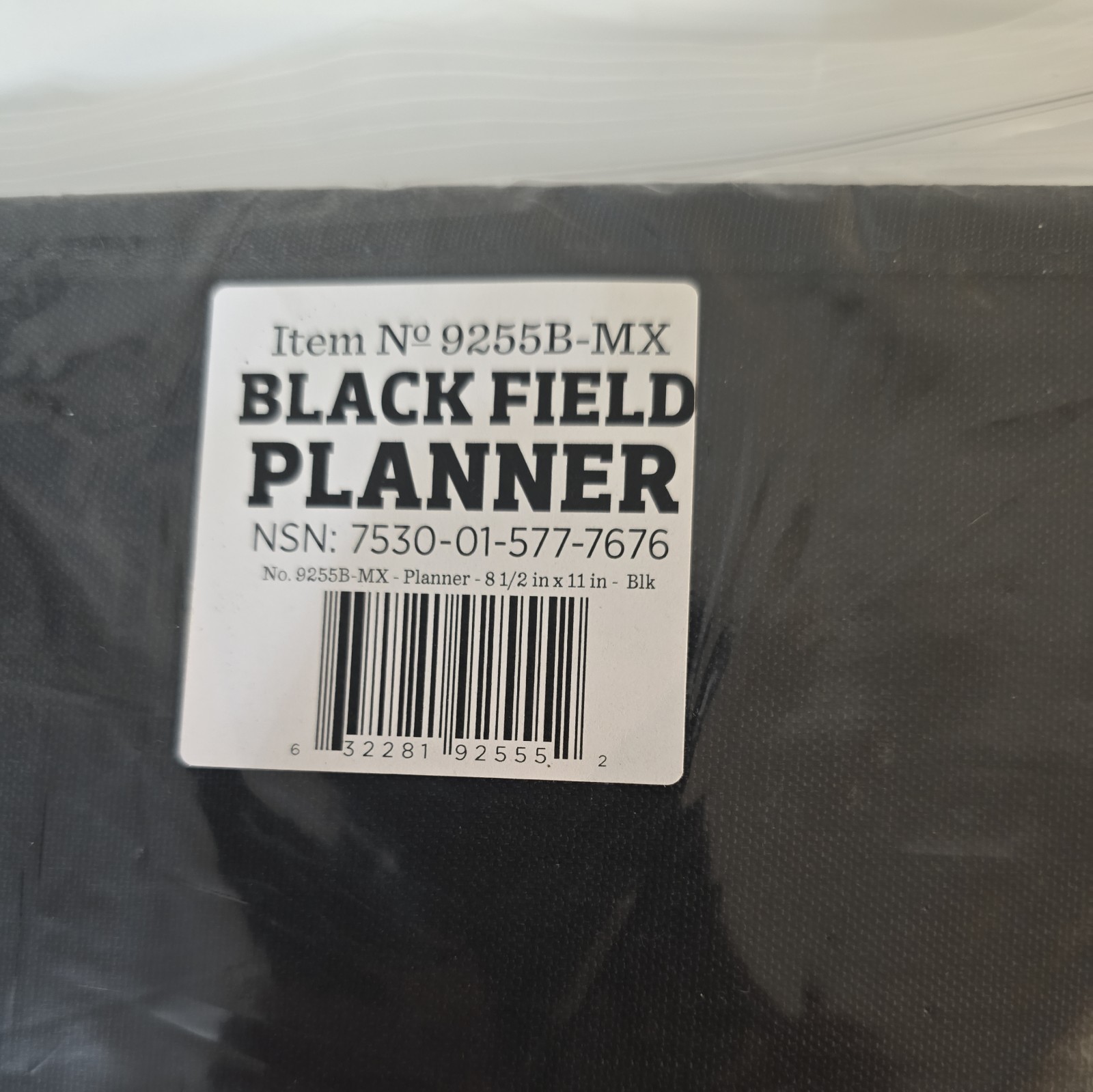 Rite in the Rain Nº 9255B-MX Black Field Planner NSN: 01-577-7676